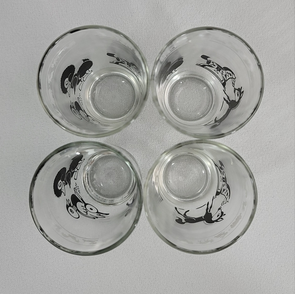 (4) Mid Century Swanky Swigs Childrens Juice Glasses - Rocking Horse Duck - Picture 6 of 16